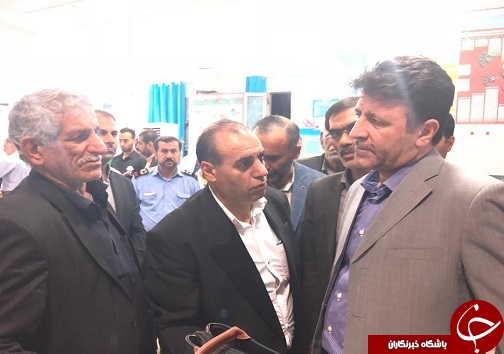بازدید رئیس دانشگاه علوم پزشکی اهواز و مدیرکل هلال احمر خوزستان از روند درمان دانش آموزان حادثه دیده لالی