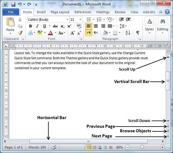 چگونگی آغاز تایپ در برنامه مایکروسافت ورد (Microsoft Word) +آموزش تصویری