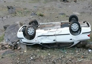 یک کشته در واژگونی سمند