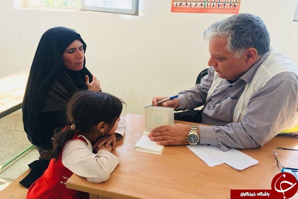 ویزیت رایگان بیماران در روستاهای بخش باروق میاندوآب