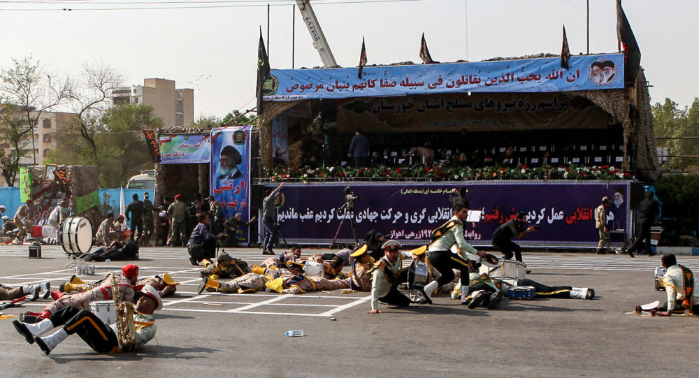 فیلم کامل و جدید از لحظه وقوع حادثه تروریستی اهواز