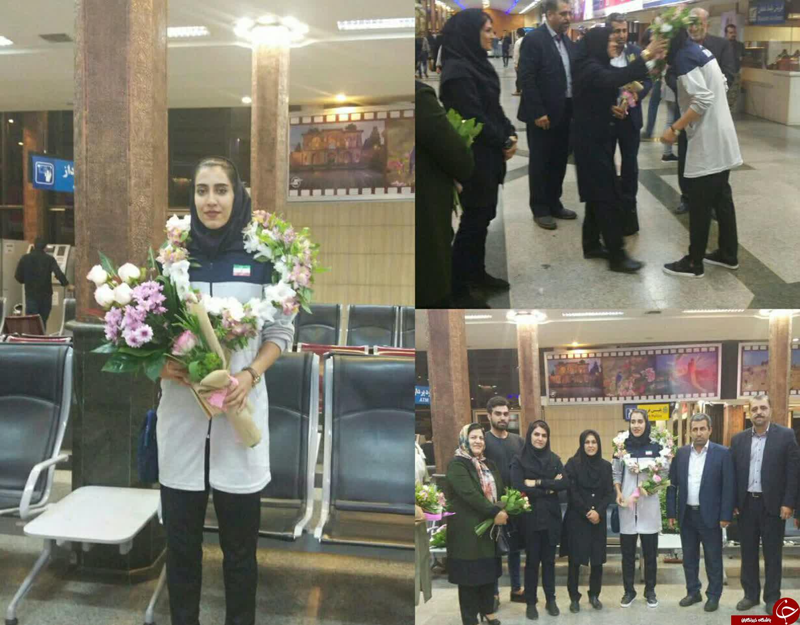 استقبال از والیبالیست کرمانی اعزامی به تورنمنت جام فدراسیون آسیا + تصاویر