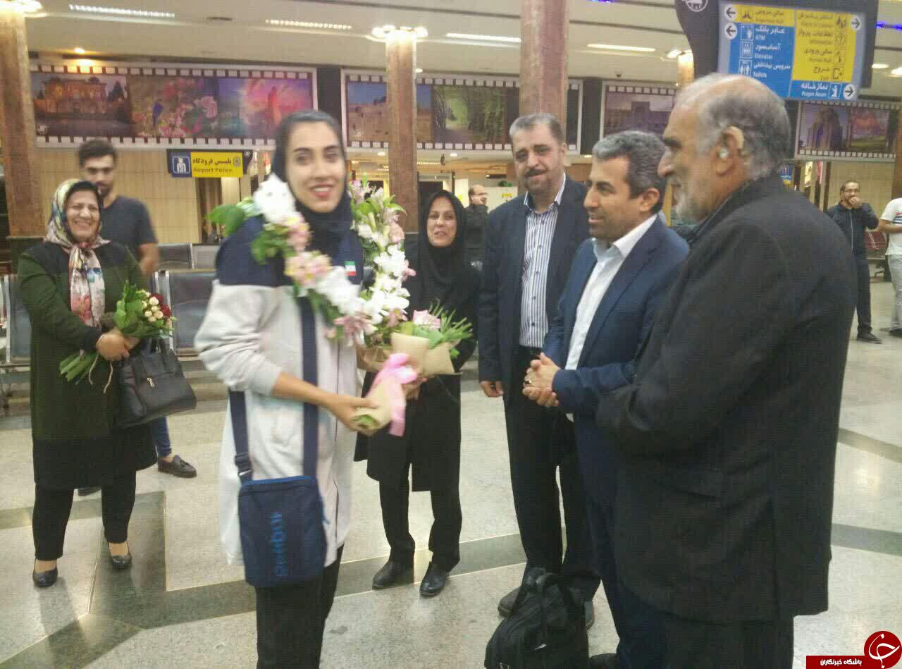 استقبال از والیبالیست کرمانی اعزامی به تورنمنت جام فدراسیون آسیا + تصاویر