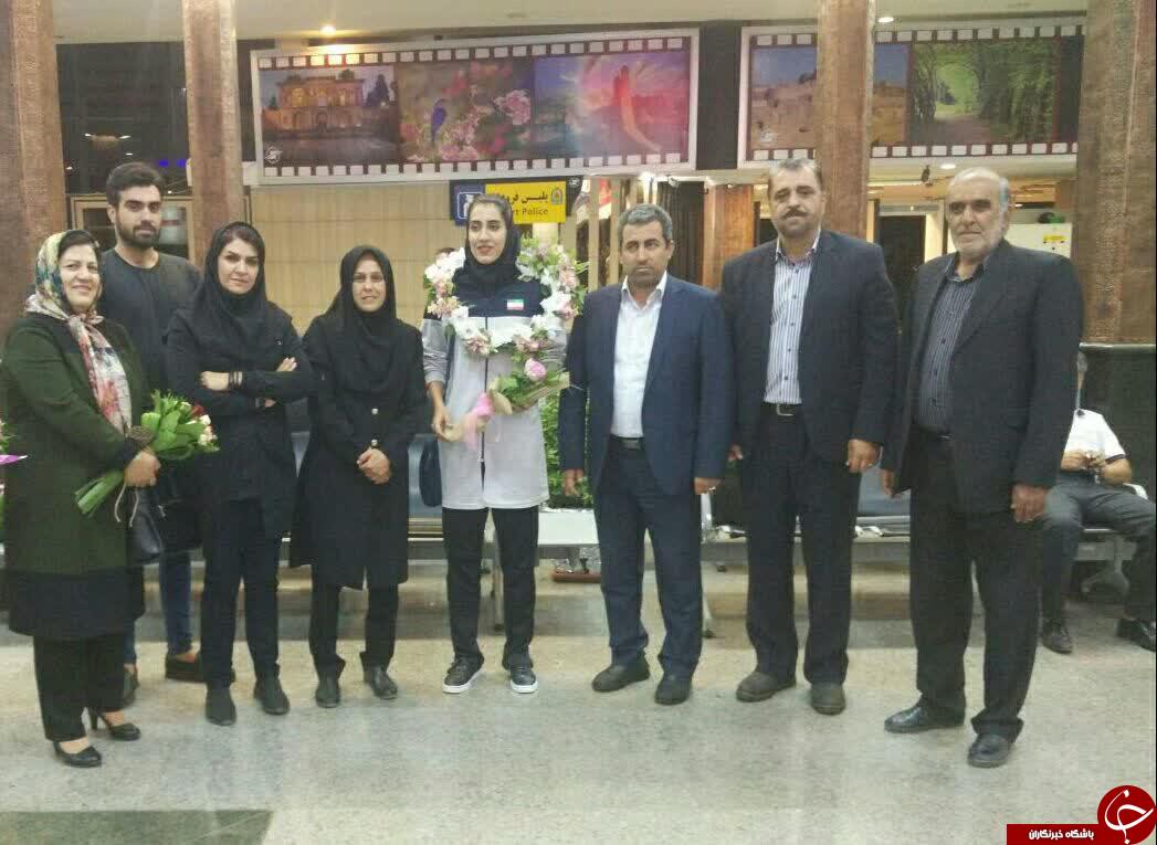 استقبال از والیبالیست کرمانی اعزامی به تورنمنت جام فدراسیون آسیا + تصاویر