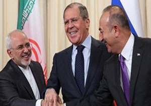 مسکو: نشست سه جانبه وزرای خارجه روسیه، ایران و ترکیه در نیویورک برگزار شد