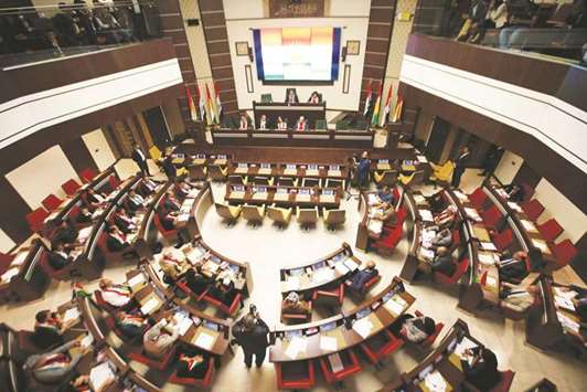 برگزاری انتخابات نمایندگان پارلمان محلی کردستان عراق در هفته آتی