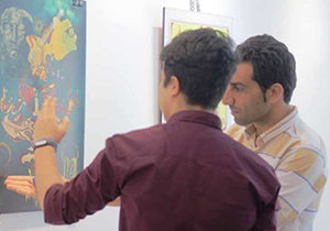 نمایشگاه گرافیک خواهر و برادر شیرازی