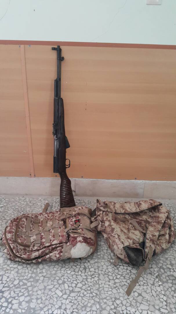 کشف اسلحه جنگی سمینوف در لارستان