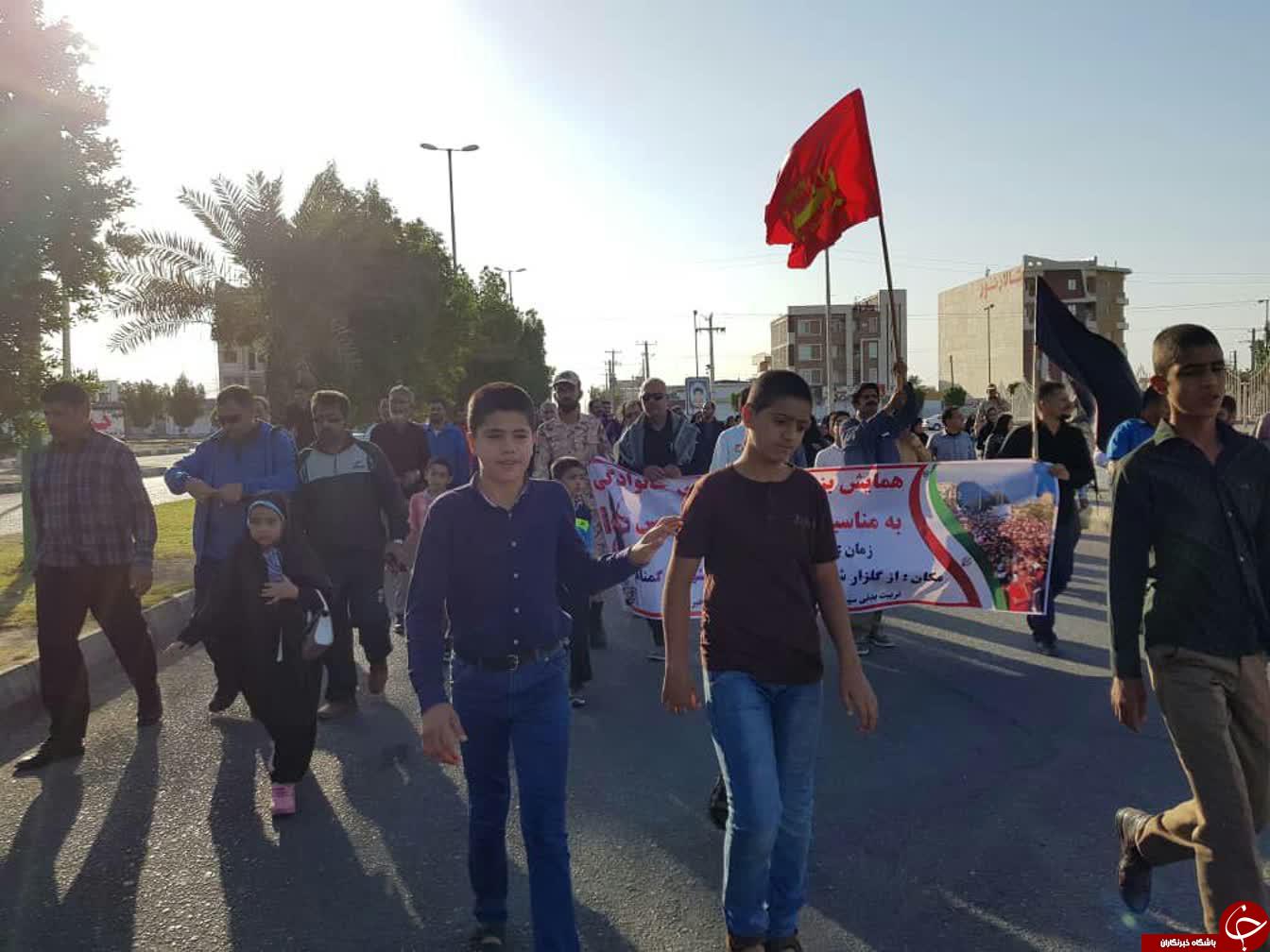 پیاده روی خانوادگی در شهرستان های استان کرمان به روایت تصویر
