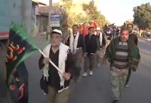 ساوه میزبان زائران پیاده اربعین حسینی