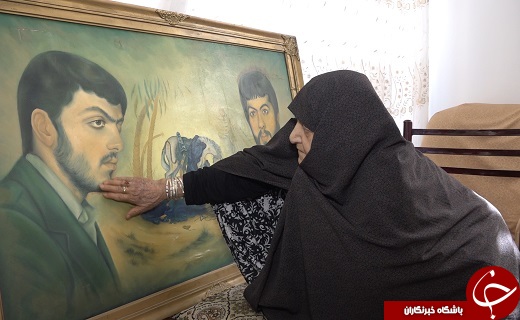 تصویری در قاب قدیمی مونس سال ها فراق