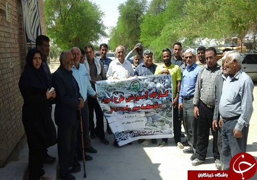 برگزاری کارگاه آموزشی برای کشاورزان