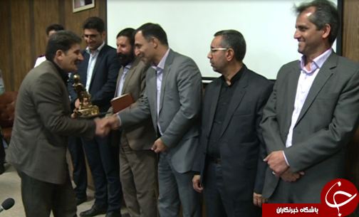 برگزاری مراسم تجلیل از آتش نشانان در خرم آباد
