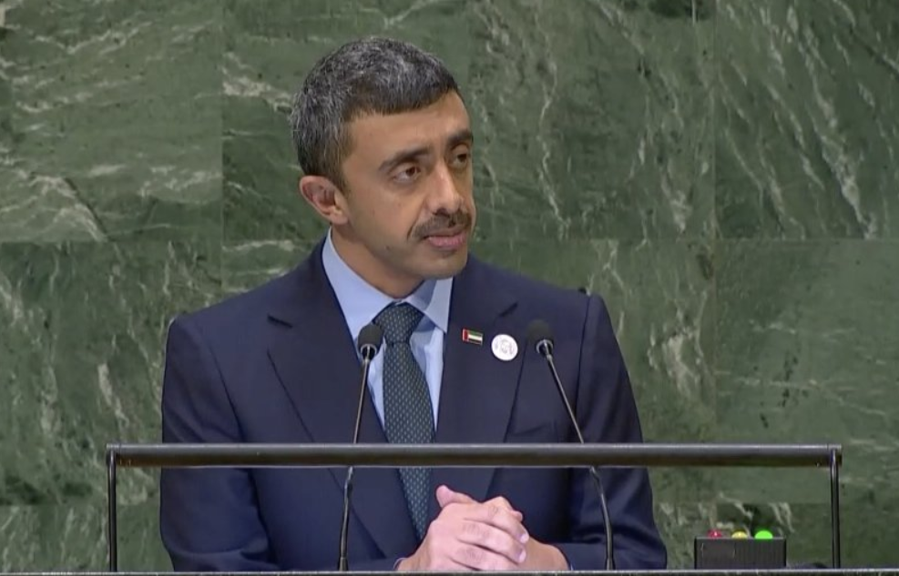 اتهام&zwnj;زنی وزیر خارجه امارات به ایران در مجمع عمومی سازمان ملل