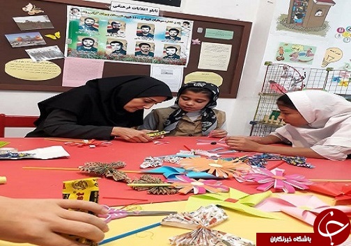 برگزاری کلاس آموزشی &laquo;شوق کاردستی&raquo; در کتابخانه عمومی بهبهان