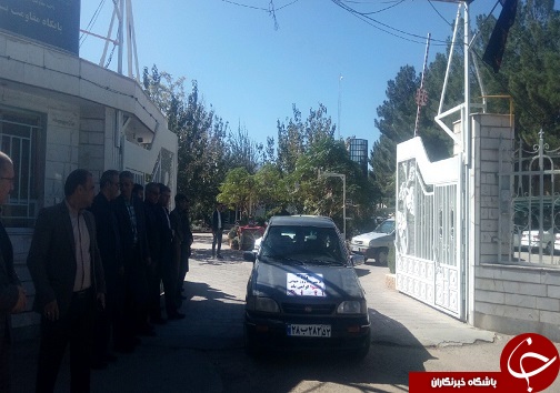 برگزاری مانور آگاهسازی جامعه نسبت به خودروی ناشنوایان در بیرجند