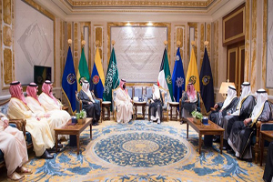 محمد بن سلمان با امیر کویت دیدار کرد