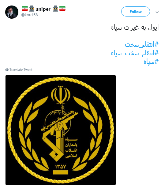 تحقق وعده گوشمالی سخت به دستان سپاه پاسداران +تصاویر