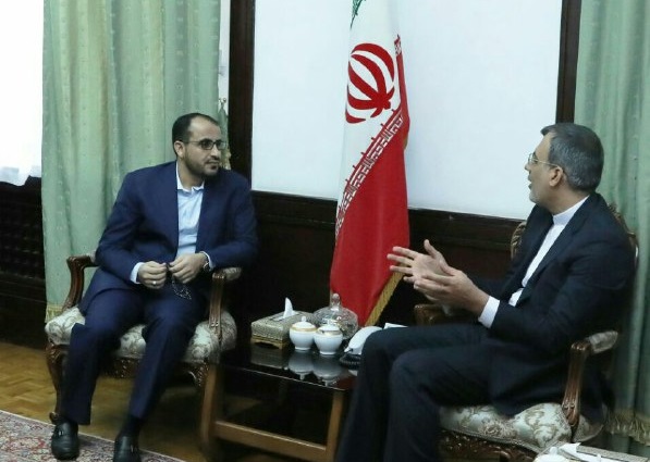 دیدار مذاکره کننده ارشد جنبش انصارالله یمن با جابری انصاری