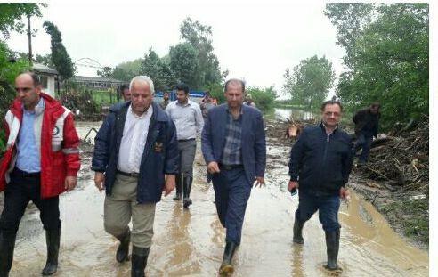 ۱۲۶ میلیارد تومان خسارت در پی بارش سیل در تالش+ تصاویر