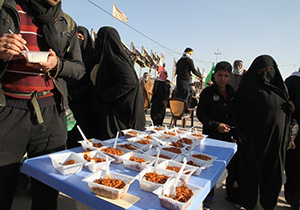خدمات رسانی به زائران بعد از تخریب مواکب