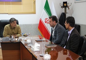 دیدار مدیر عامل جمعیت هلال احمر استان یزد با مدیر کل اداره ورزش و جوانان