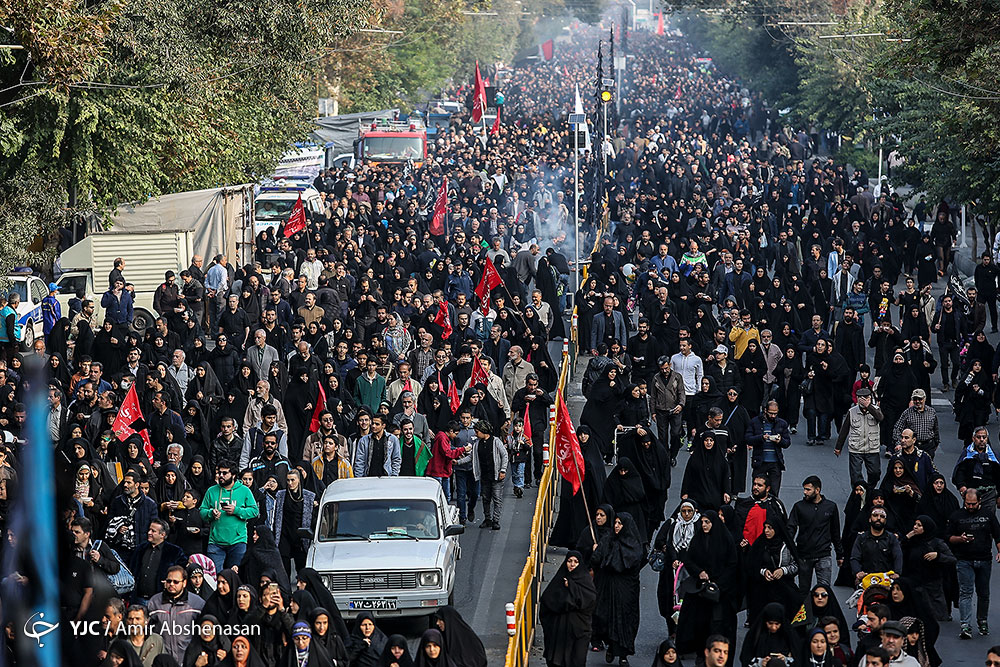 راهپیمایی اربعین در تهران نشان دهنده وحدت اسلامی بود راهپیمایی اربعین در تهران نشان دهنده وحدت اسلامی بود
