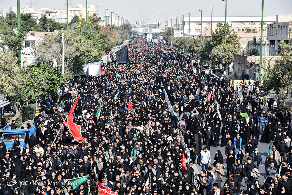 راهپیمایی اربعین در تهران نشان دهنده وحدت اسلامی بود راهپیمایی اربعین در تهران نشان دهنده وحدت اسلامی بود
