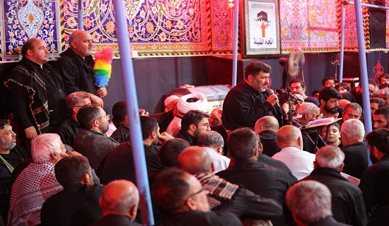 گزارش تصویری مراسم دعای کمیل در خیمه گاه سیدالشهدای کربلا