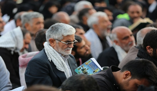 گزارش تصویری مراسم دعای ندبه در بین الحرمین کربلای معلی