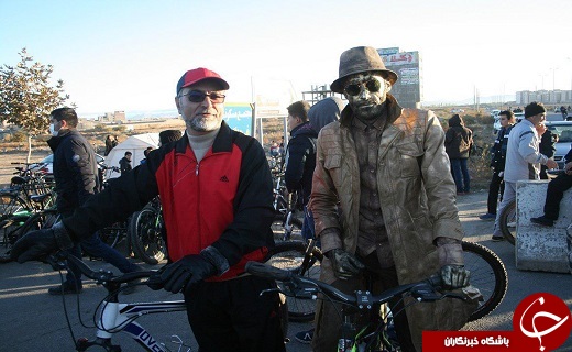برگزاری همایش بزرگ ترکیبی پیاده روی و دوچرخه سواری در میاندوآب