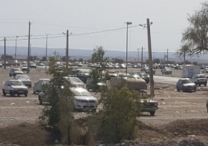 تردد روان زائران در مرز مهران