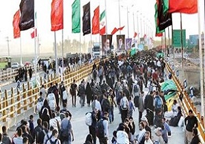 خدمات‌رسانی به زائران در مرز شلمچه