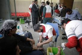 پایگا‌ه های اورژانس تربت جام در خدمت زائران پیاده حرم رضوی
