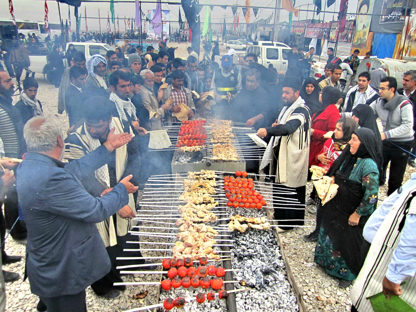 ارائه 54 میلیون غذا به زوار در ایام اربعین