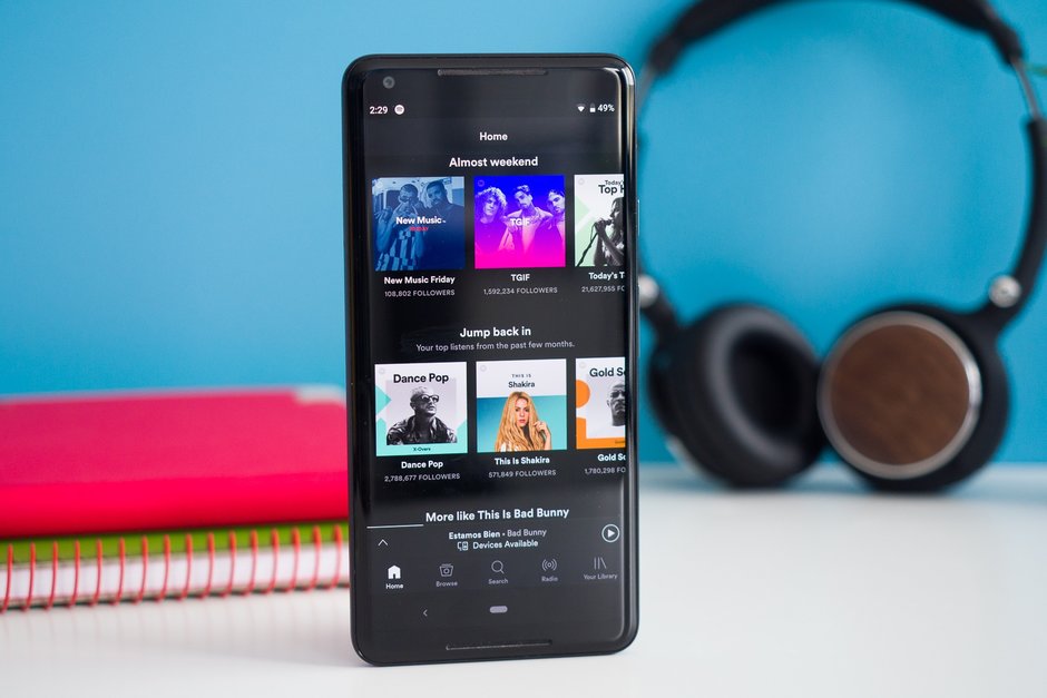 شمار کاربران Spotify افزایش پیدا کرد
