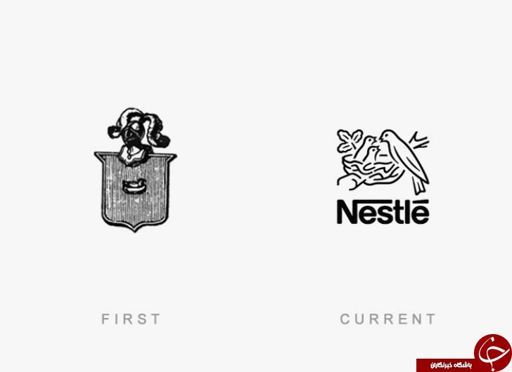 طرح اولیه لوگوهای برندهای معروف جهان چگونه بود؟ +تصاویر