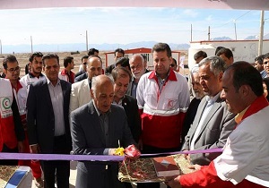 بهره برداری از پایگاه امداد و نجات هلال احمر میبد