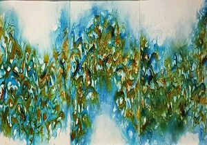 دانش آموز هنرمندی که اسماء الهی و آیه های قرآن را نگارش می کند/ خدمت به جامعه مهمترین رسالت دانش آموزان