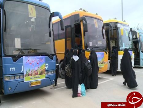 اعزام ۳۶۰ دانش آموز بسیجی به اردوی راهیان نور