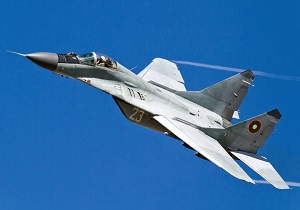 سقوط یک فروند جنگنده میگ-29 حین پرواز آموزشی در مصر