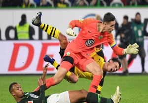 خلاصه بازی وولفسبورگ و دورتموند در 12 آبان 97 +فیلم