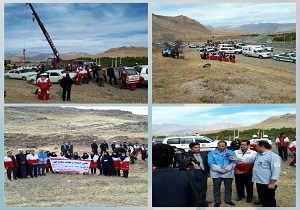 اجرا مانور امداد و نجات جاده‌ای در شهرستان هرسین