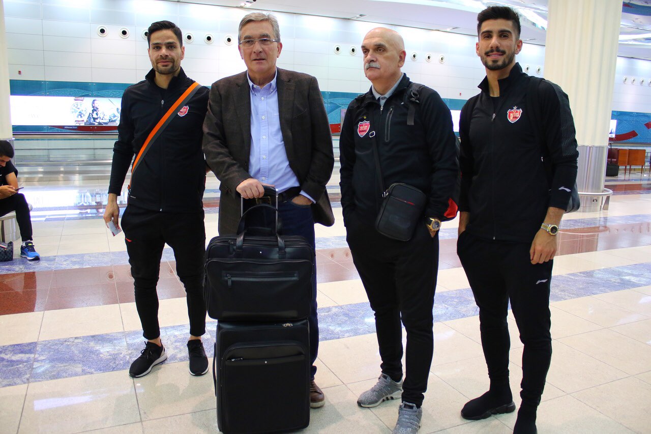 پرسپولیس صبح دوشنبه در دبی