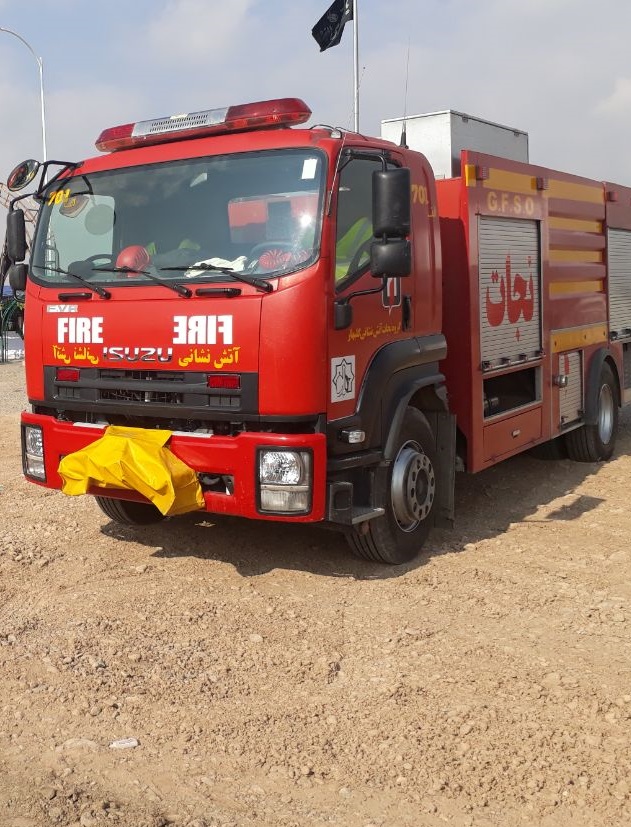 بازدید ایمنی از موکب&zwnj;های مسیر جاده مشهد-چناران