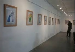 برپایی نمایشگاه گروهی کارتون و کاریکاتور با موضوع کتاب در سنندج
