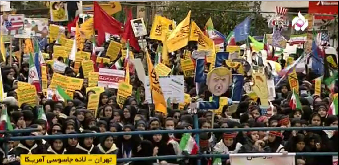حجت الاسلام رئیسی:۱۳ آبان یادآور روز&zwnj;های پایداری و ایستادگی در برابر دشمن است /فریاد مرگ بر استکبار در آسمان پایتخت وحدت (سیستان و بلوچستان) طنین انداز شد