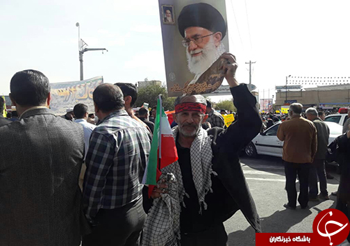 فریاد مرگ بر استکبار آسمان فارس را درنوردید