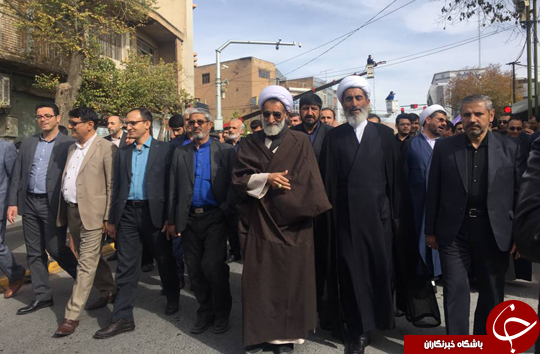 تصاویر راهپیمایی ۱۳ آبان در شهرکرد