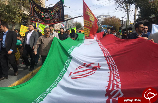 تصاویر راهپیمایی ۱۳ آبان در شهرکرد